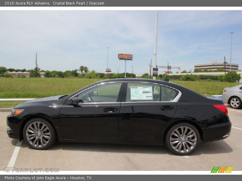 Crystal Black Pearl / Seacoast 2016 Acura RLX Advance