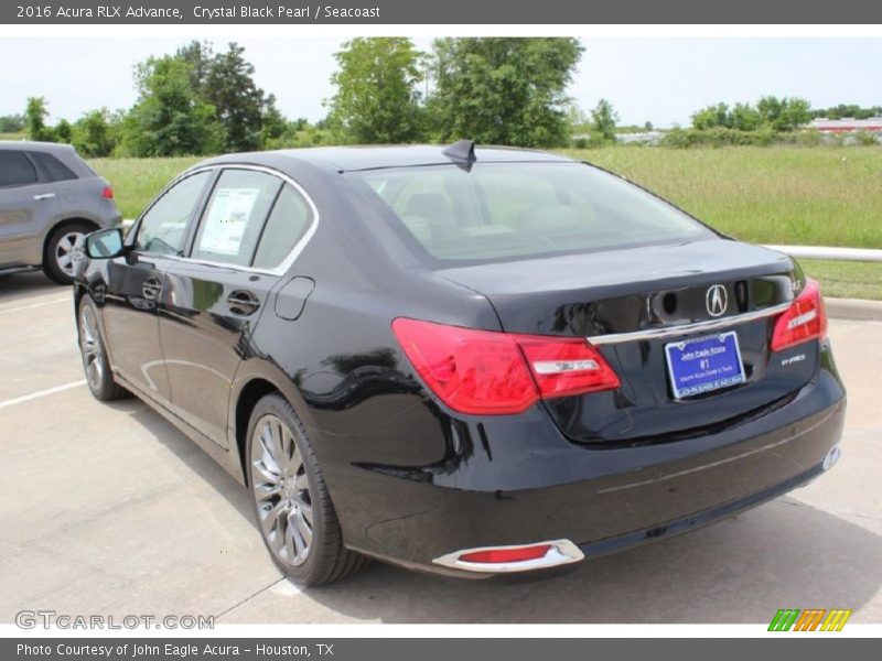 Crystal Black Pearl / Seacoast 2016 Acura RLX Advance