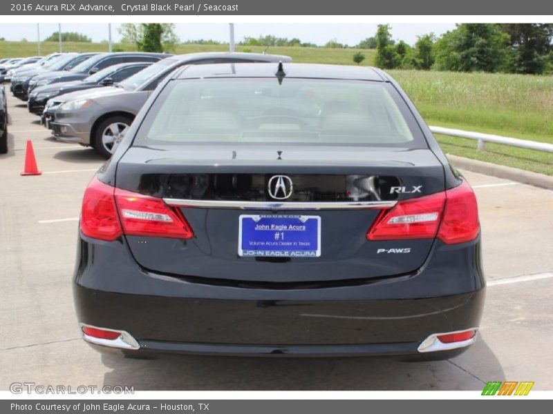 Crystal Black Pearl / Seacoast 2016 Acura RLX Advance