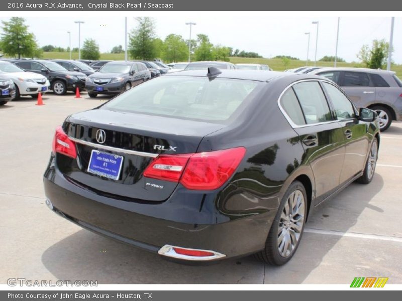 Crystal Black Pearl / Seacoast 2016 Acura RLX Advance