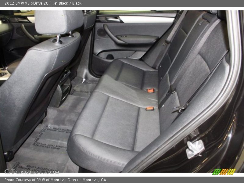 Jet Black / Black 2012 BMW X3 xDrive 28i