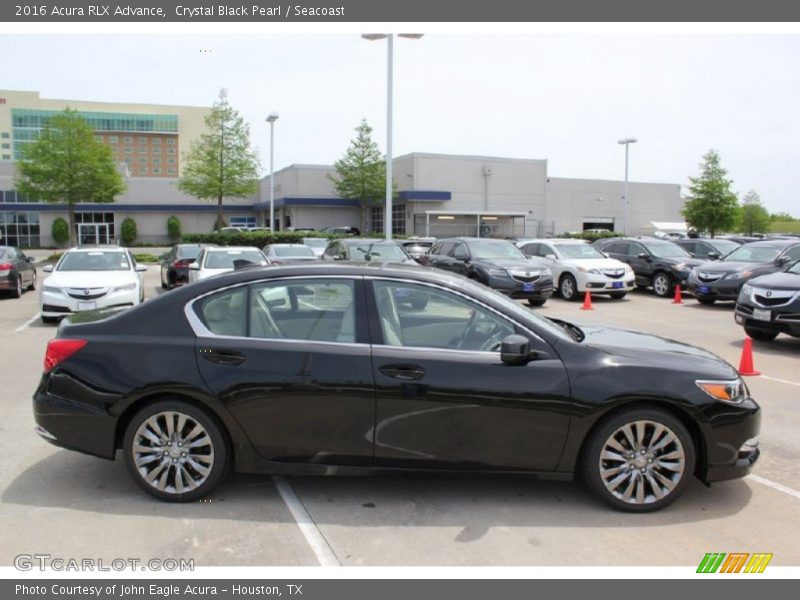 Crystal Black Pearl / Seacoast 2016 Acura RLX Advance