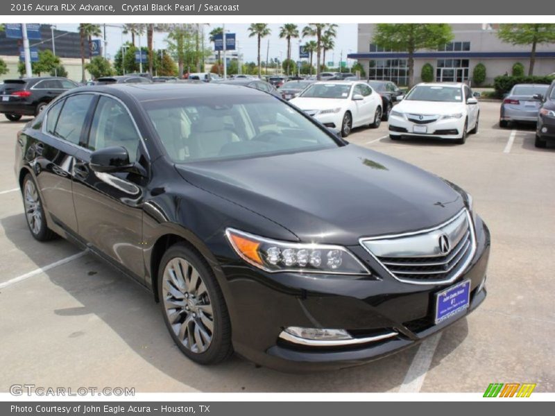 Crystal Black Pearl / Seacoast 2016 Acura RLX Advance
