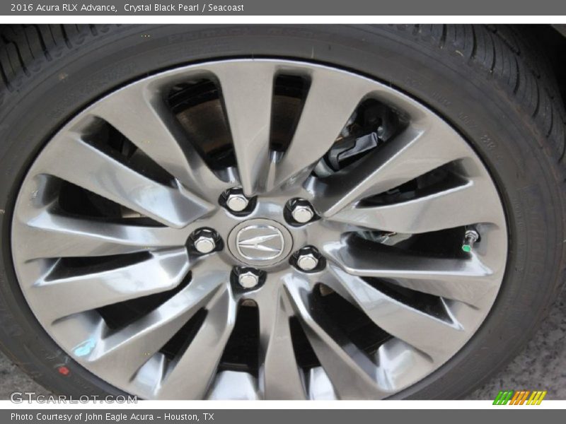 Crystal Black Pearl / Seacoast 2016 Acura RLX Advance