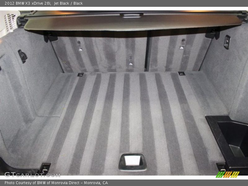 Jet Black / Black 2012 BMW X3 xDrive 28i