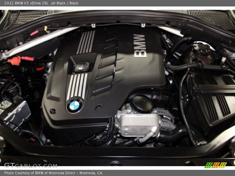 Jet Black / Black 2012 BMW X3 xDrive 28i
