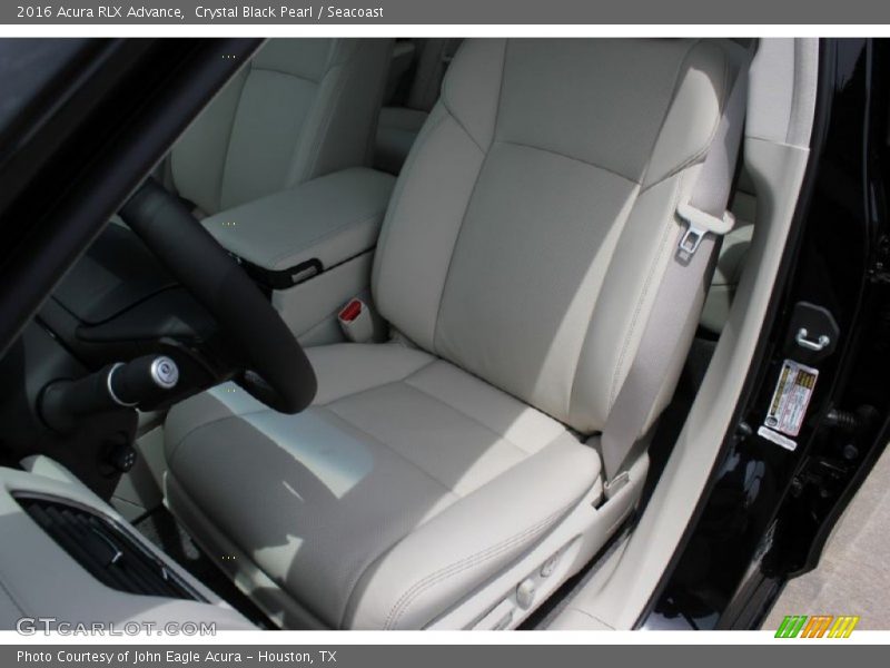 Crystal Black Pearl / Seacoast 2016 Acura RLX Advance