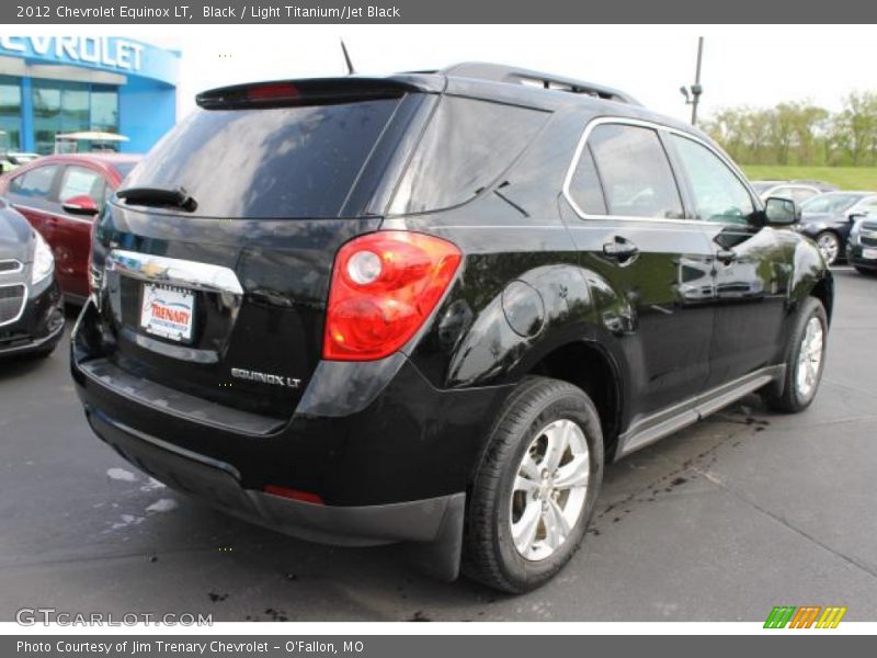 Black / Light Titanium/Jet Black 2012 Chevrolet Equinox LT