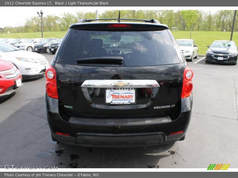 Black / Light Titanium/Jet Black 2012 Chevrolet Equinox LT