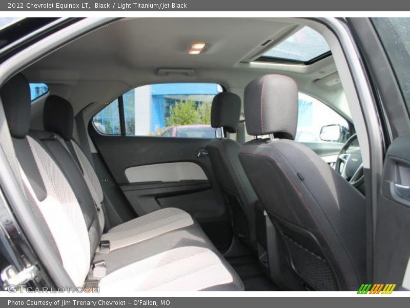 Black / Light Titanium/Jet Black 2012 Chevrolet Equinox LT
