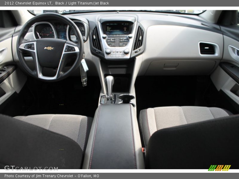 Black / Light Titanium/Jet Black 2012 Chevrolet Equinox LT