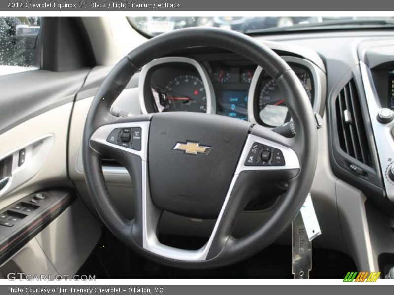 Black / Light Titanium/Jet Black 2012 Chevrolet Equinox LT