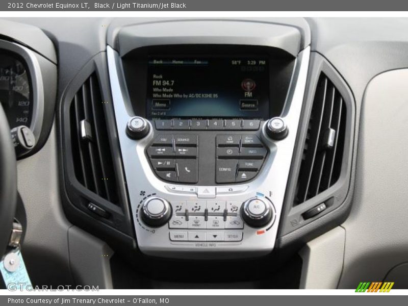 Black / Light Titanium/Jet Black 2012 Chevrolet Equinox LT
