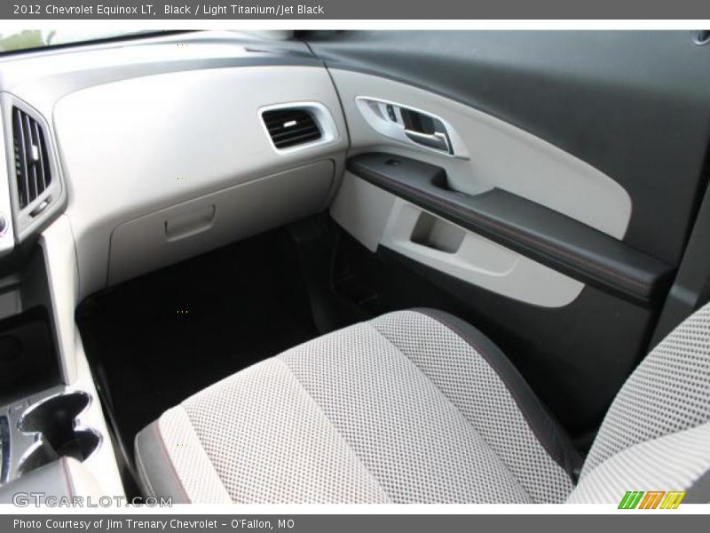 Black / Light Titanium/Jet Black 2012 Chevrolet Equinox LT