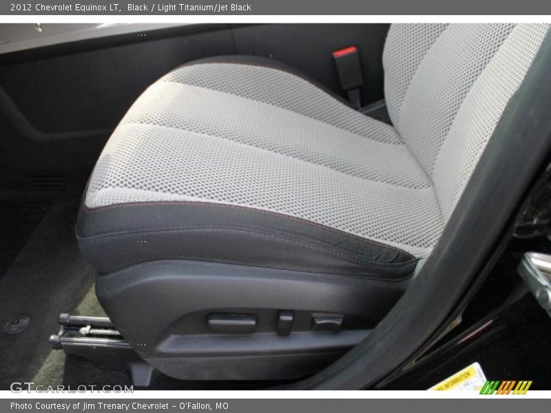 Black / Light Titanium/Jet Black 2012 Chevrolet Equinox LT