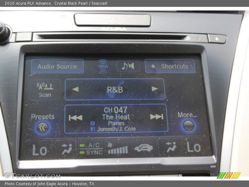 Crystal Black Pearl / Seacoast 2016 Acura RLX Advance