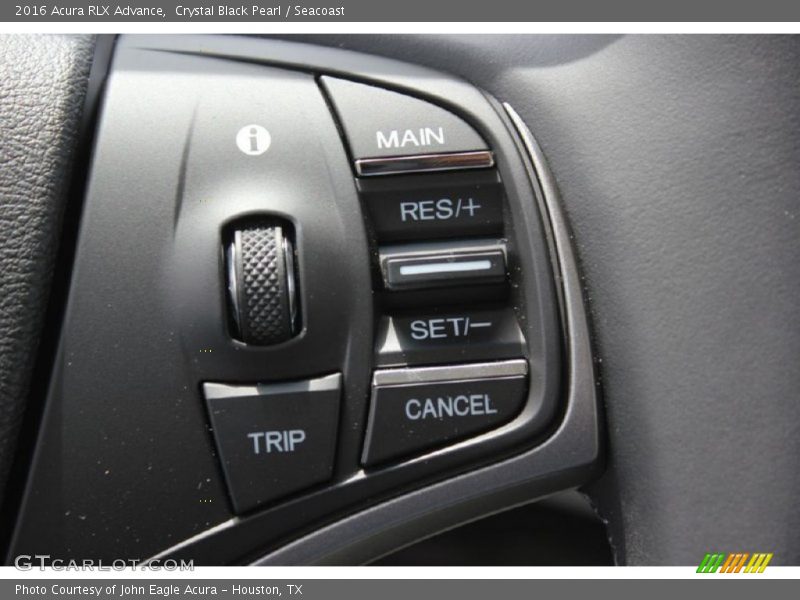 Crystal Black Pearl / Seacoast 2016 Acura RLX Advance