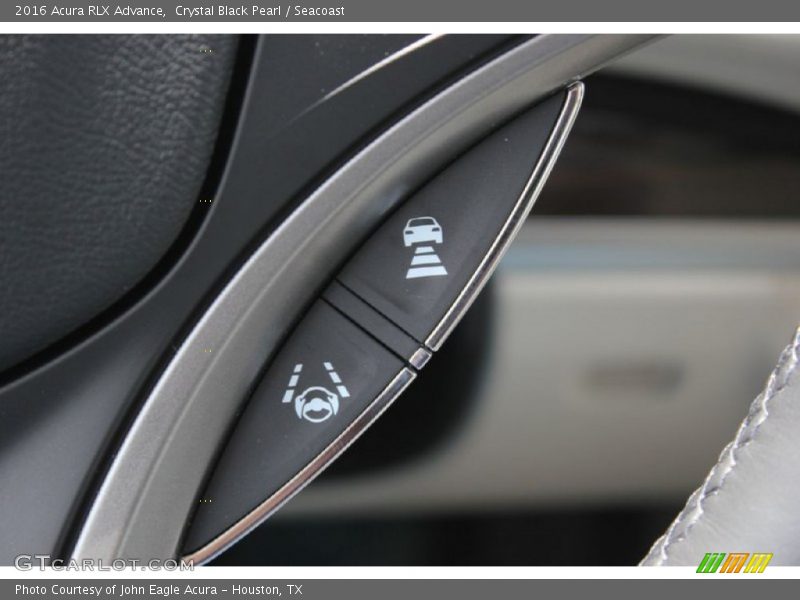 Crystal Black Pearl / Seacoast 2016 Acura RLX Advance