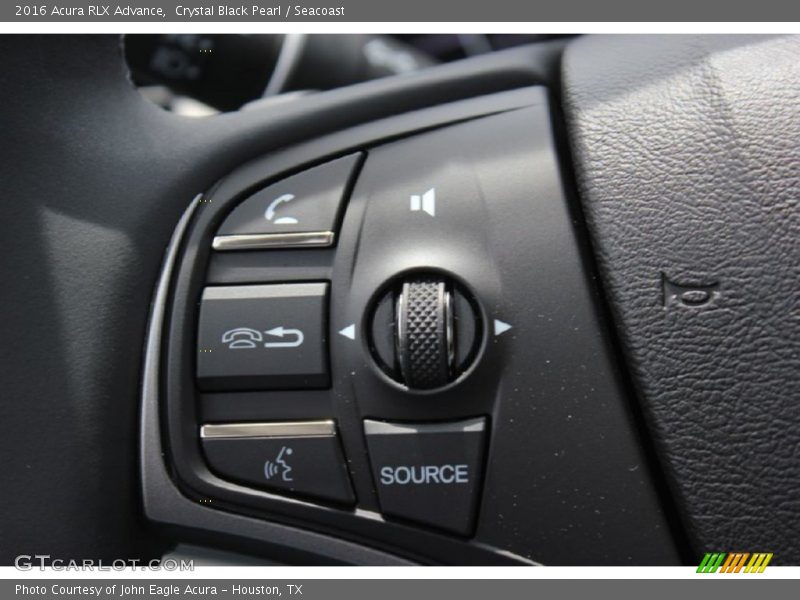 Crystal Black Pearl / Seacoast 2016 Acura RLX Advance