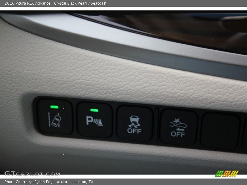Crystal Black Pearl / Seacoast 2016 Acura RLX Advance