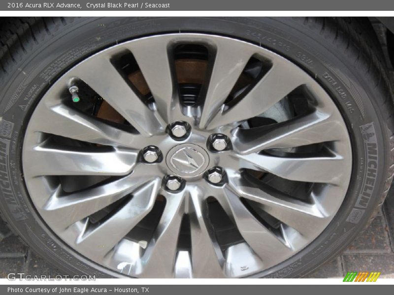 Crystal Black Pearl / Seacoast 2016 Acura RLX Advance