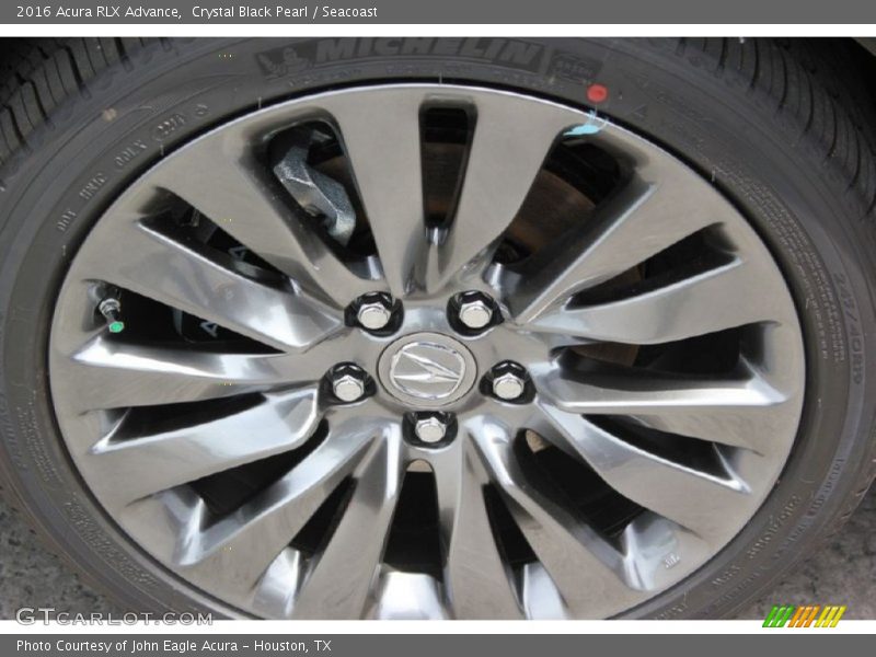 Crystal Black Pearl / Seacoast 2016 Acura RLX Advance