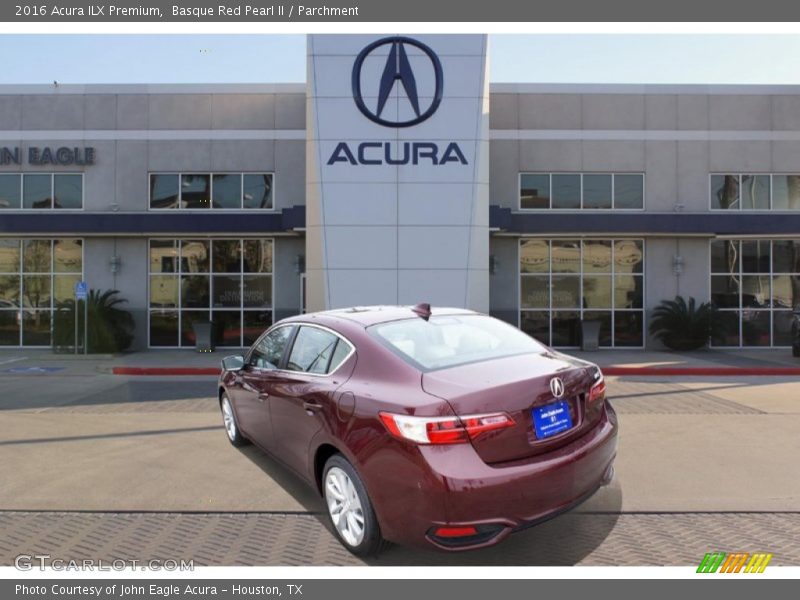 Basque Red Pearl II / Parchment 2016 Acura ILX Premium