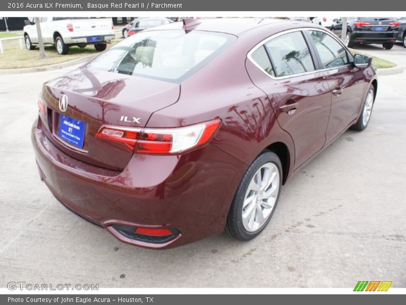 Basque Red Pearl II / Parchment 2016 Acura ILX Premium