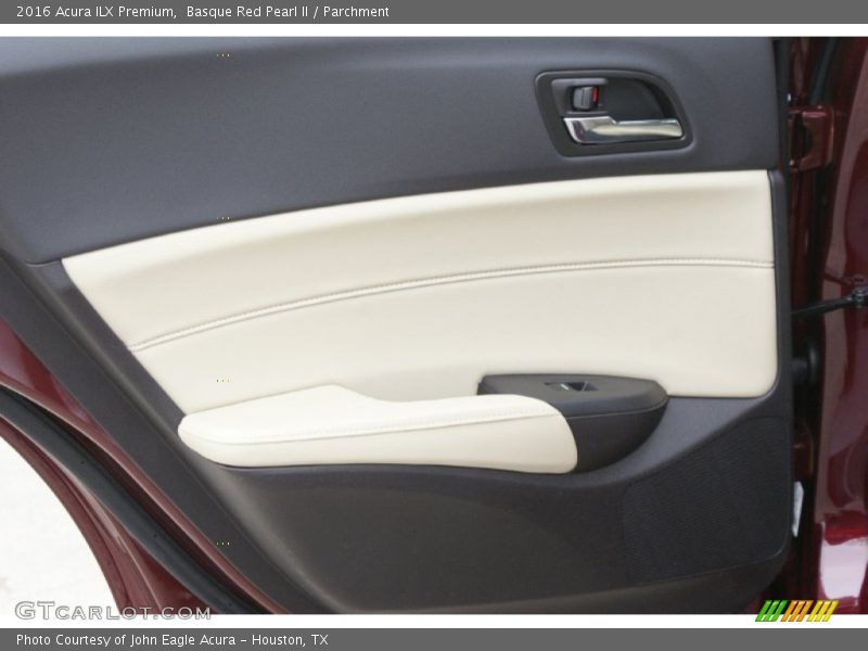 Basque Red Pearl II / Parchment 2016 Acura ILX Premium