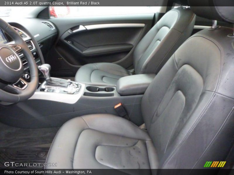Brilliant Red / Black 2014 Audi A5 2.0T quattro Coupe