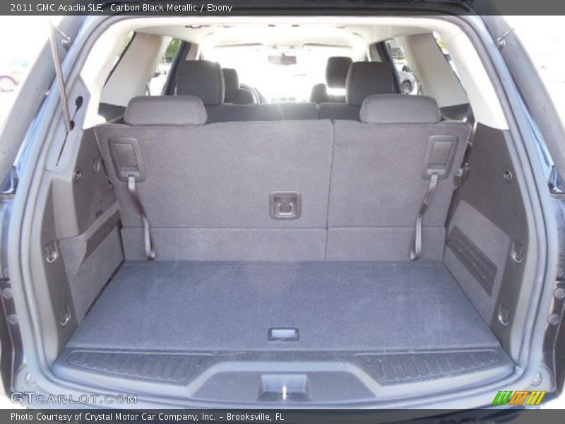 Carbon Black Metallic / Ebony 2011 GMC Acadia SLE