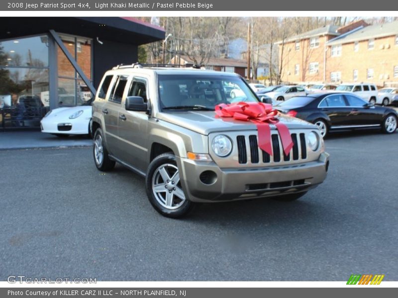 Light Khaki Metallic / Pastel Pebble Beige 2008 Jeep Patriot Sport 4x4