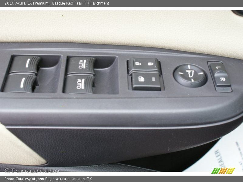 Basque Red Pearl II / Parchment 2016 Acura ILX Premium