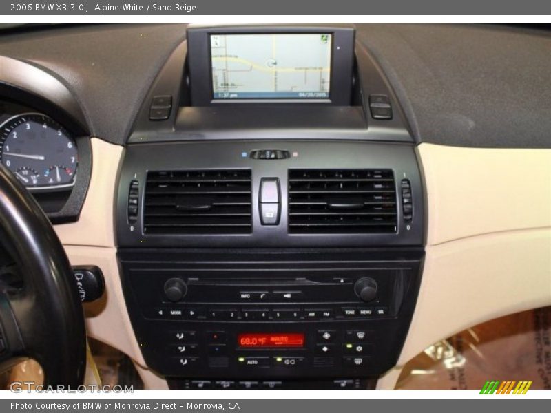 Alpine White / Sand Beige 2006 BMW X3 3.0i