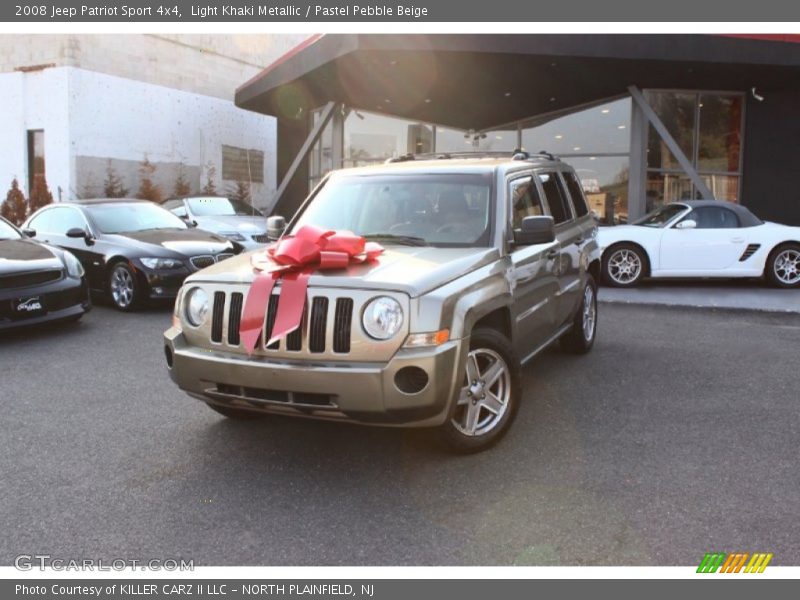 Light Khaki Metallic / Pastel Pebble Beige 2008 Jeep Patriot Sport 4x4