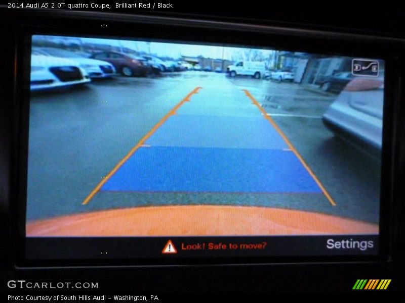 Brilliant Red / Black 2014 Audi A5 2.0T quattro Coupe