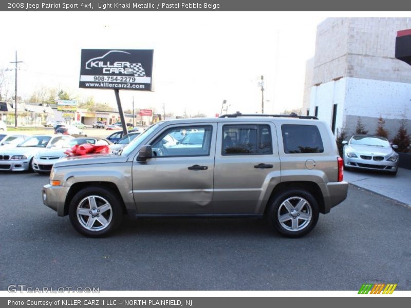 Light Khaki Metallic / Pastel Pebble Beige 2008 Jeep Patriot Sport 4x4