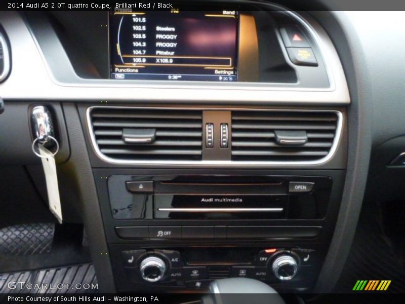 Brilliant Red / Black 2014 Audi A5 2.0T quattro Coupe