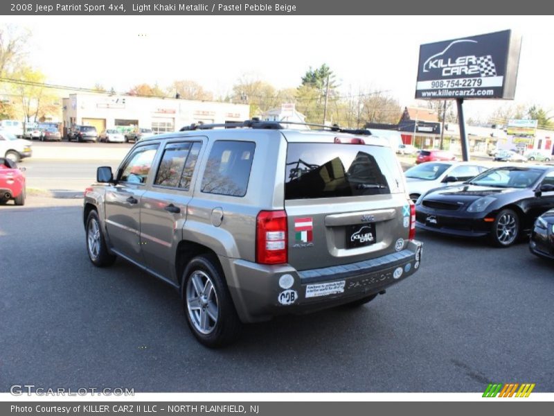 Light Khaki Metallic / Pastel Pebble Beige 2008 Jeep Patriot Sport 4x4