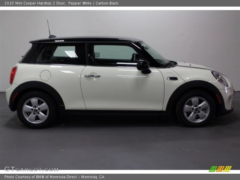Pepper White / Carbon Black 2015 Mini Cooper Hardtop 2 Door