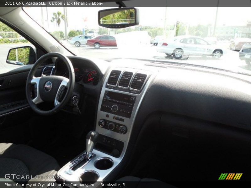Carbon Black Metallic / Ebony 2011 GMC Acadia SLE