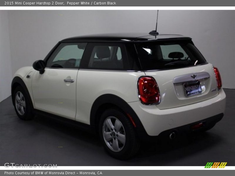 Pepper White / Carbon Black 2015 Mini Cooper Hardtop 2 Door
