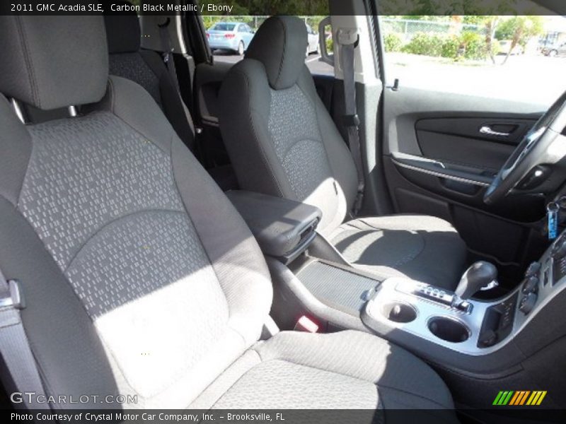 Carbon Black Metallic / Ebony 2011 GMC Acadia SLE