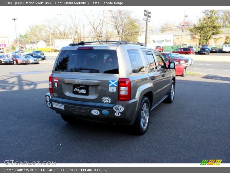 Light Khaki Metallic / Pastel Pebble Beige 2008 Jeep Patriot Sport 4x4