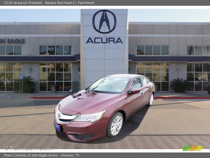 Basque Red Pearl II / Parchment 2016 Acura ILX Premium