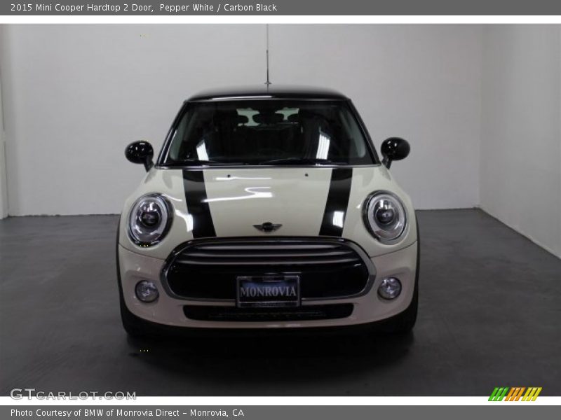 Pepper White / Carbon Black 2015 Mini Cooper Hardtop 2 Door