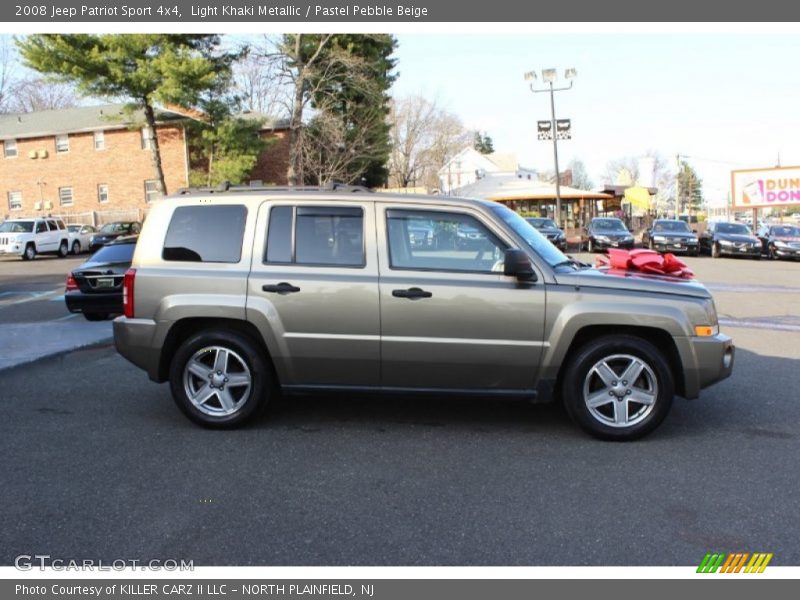 Light Khaki Metallic / Pastel Pebble Beige 2008 Jeep Patriot Sport 4x4