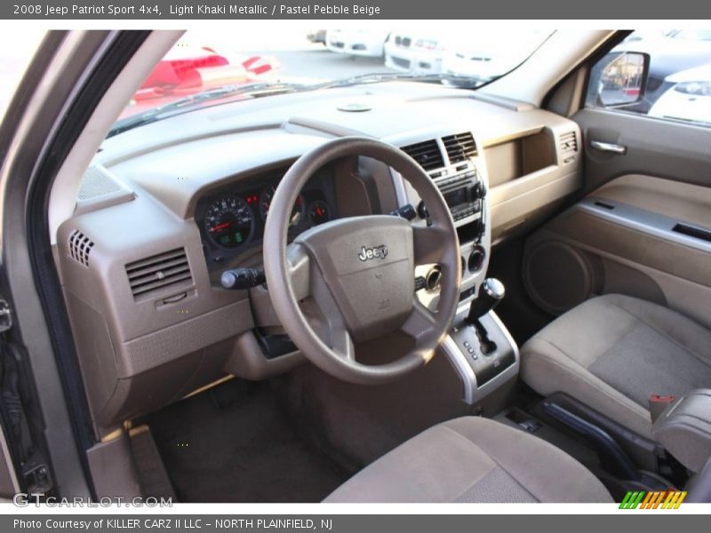 Light Khaki Metallic / Pastel Pebble Beige 2008 Jeep Patriot Sport 4x4