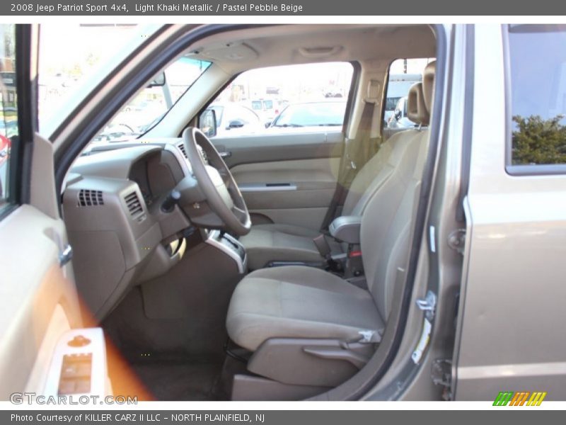 Light Khaki Metallic / Pastel Pebble Beige 2008 Jeep Patriot Sport 4x4