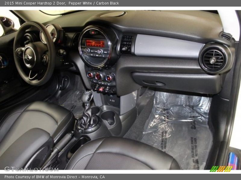 Pepper White / Carbon Black 2015 Mini Cooper Hardtop 2 Door